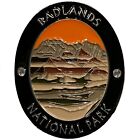 Médaillon bâton de marche du parc national des Badlands - Dakota du Sud, série Traveler