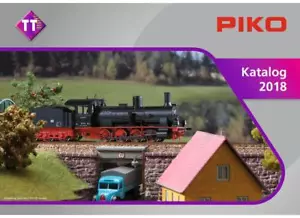 Catálogo Piko pista TT 2018 totalmente nuevo 40 páginas NUEVO EMBALAJE ORIGINAL, - Imagen 1 de 1