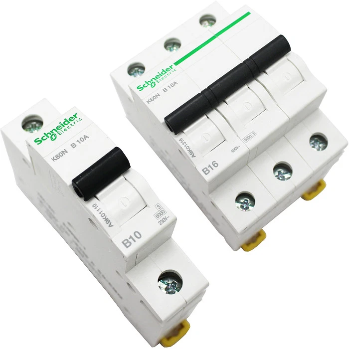 Leitungsschutzschalter LS-Schalter Sicherungsautomat B C 1-3P K60N SCHNEIDER VDE
