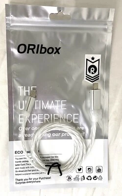 Orlbox Clear USB-C to USB-C Cable 3 Feet - Image 1 of 2