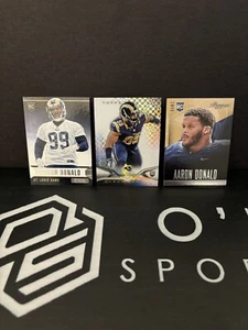 Aaron Donald Rookie Lot - 2014 Platinum X-Fractor; Prestige; & Rookies and Stars - Picture 1 of 2