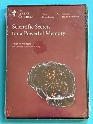 Great Courses: Scientific Secrets for a Powerful Memory (DVD, 2012) - Image 1 of 2