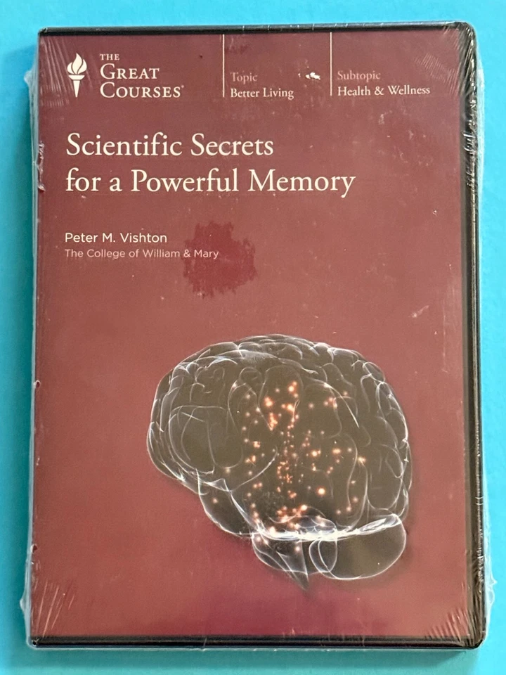The Great Courses Scientific Secrets for a Powerful Memory 6 Lectures on 1 DVD