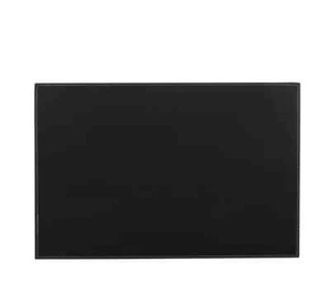 Black Rectangular Dining Placemat 45x30cm Dinner Table Mat Table Setting Mat - Picture 1 of 1