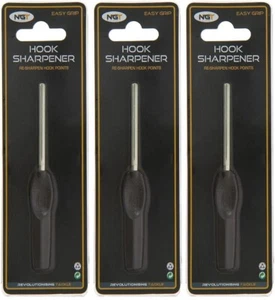 2 x NGT Hook Sharpener File Sharpening Stone Carp Fishing Tackle Only £3.25 Each - Picture 1 of 3