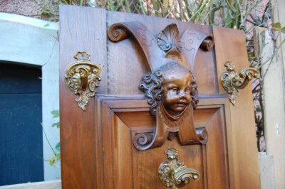 vestiaire napoléon III en noyer du 19e siécle - Photo 1/4