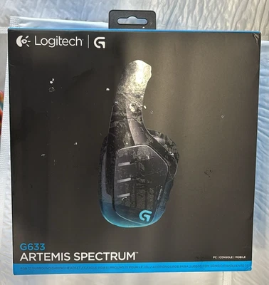 Logitech G633 Artemis Spectrum Black Over the Ear Gaming Headset - Image 1 of 4