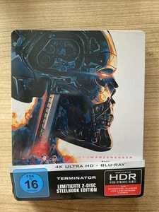 Terminator Limitierte 2-Disc Steelbook Edition 4K Ultra HD +Blu-ray - Imagen 1 de 2