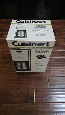 Cuisinart DGB-550BKP1 Automatic Coffeemaker Grind & Brew 12-Cup Glass Black	 - Image 1 of 3