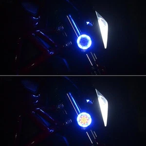 LED Motorcycle Headlight 12V Waterproof Ultra Bright Design Easy Installation - Picture 1 of 15