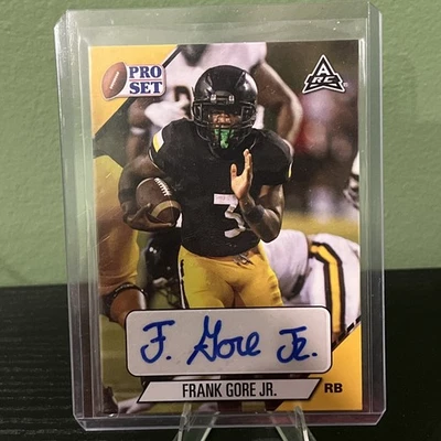 2021 Leaf Pro Set College - Autographs Frank Gore Jr. #PS-FGJ (AU, RC) - Image 1 of 3