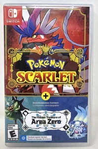 Pacchetto DLC Pokemon Scarlatto + Il Tesoro Nascosto dell'Area Zero - 1° Versione -N - Foto 1 di 9
