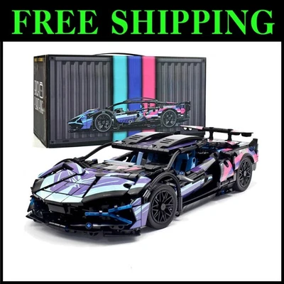 Super Technical Lambo Car Building Kit - Image 1 of 4