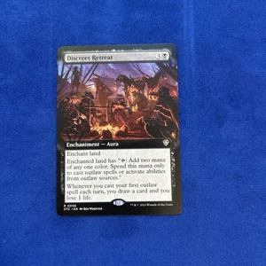 Discreet Retreat (Extended Art) Commander: Outlaws of Thunder Junction Regular - Imagen 1 de 2