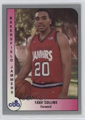 1991-92 ProCards CBA Tank Collins #7 - Image 1 of 2
