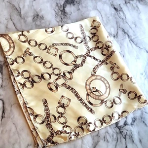 Silk Feel Satin Scarf Head Square Wrap Neck Neckerchief Shawl Hair Scarf 19x19" - Picture 1 of 8