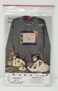 Atrapado en puntadas Sol Día Patrón KS-212 Apliques Sudadera Edredón - Imagen 1 de 3