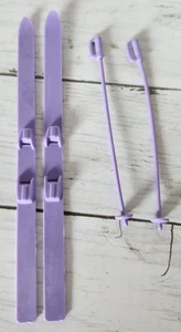 Barbie lila Ski Schnee Ski Sport Winter Puppe Größe - Bild 1 von 6