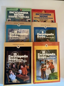 Encyclopia Brown Buch 6 Stück - Bild 1 von 7