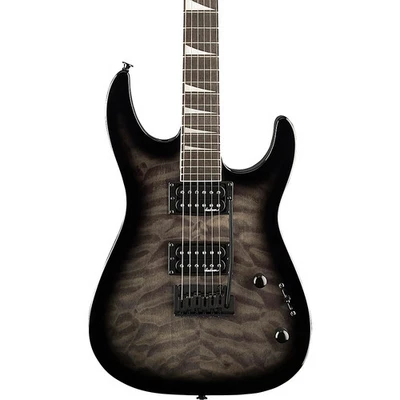 Jackson JS Series Dinky JS20 DKQ 2PT Electric Guitar Transparent Black - Image 1 of 4
