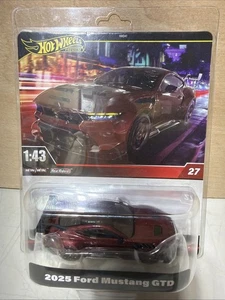 Hot Wheels 1/43 Premium - 2025 Ford Mustang GTD - Rosso Corsa - JCN73 - Foto 1 di 6