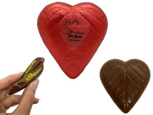 Praliné de Pistacho Dubai Chocolate - Serie Love Forma de Corazón (26g) | Leche Premium - Imagen 1 de 5