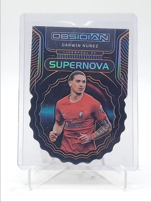 DARWIN NUNEZ 2022 OBSIDIAN SUPERNOVA DIE CUT ORANGE /65 Q5902 - Image 1 of 2