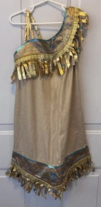 Costume Halloween Disney Store Pocahontas Ragazze Native Americane Indiane Taglia M 7/8 - Foto 1 di 6