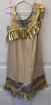 Disney Store Pocahontas Native American Girls Indian Sz M 7/8 Halloween Costume  - Image 1 of 4