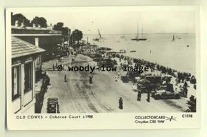 pp1661 - Blick auf Cowes Seafront Osbourne Court, um 1908 - Postkarte Pamlin - Bild 1 von 1