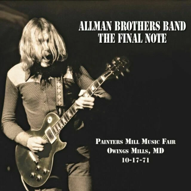 The Final Note by The Allman Brothers Band (Black & White Swirl Record, 2021,... - Image 1 of 1