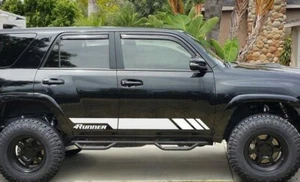 x2 Kit de calcomanías laterales 4Runner Toyota 4 Runner panel basculante gráficos de vinilo - Imagen 1 de 3