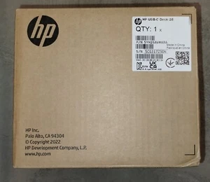 New never used, Factory Sealed box, HP USB-C dock G5 docking station. - Picture 1 of 4