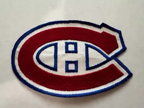 Large NHL Montreal Canadiens NHL Jersey Patch.MINT.FAST same day SHIPPING ! Cover