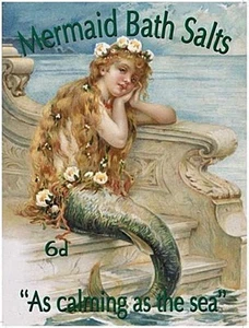 Sirena Baño Sales Pequeño Acero Signo 200mm x 150mm (Og) - Imagen 1 de 1