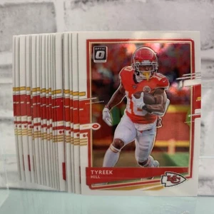 2020 Donruss Optic Football Tyreek Hill #2 20 Card Lot - Picture 1 of 3