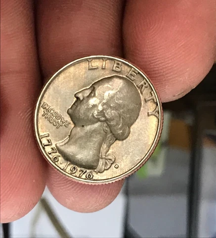 1776-1976 Bicentennial Quarter error Cover