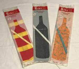 Vintage 1984 3er Set Saks Unlimited Canada - Geschenkverpackung für Flaschentuchbeutel - Bild 1 von 12