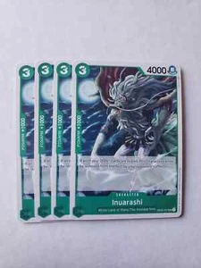 One Piece TCG: Inuarashi OP02-27 UC x4 Playset NM Paramount War English - Picture 1 of 1