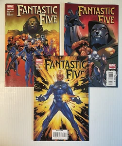 Fantastic Five Nr.1, 3 & 4 (2007) Marvel • Comic Set, DeFalco, Lim - Bild 1 von 13