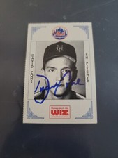 1991 New York Mets Nobody Beats The WIZ #81 David Cone signed 