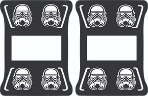 Tail Light Covers StormTrooper for Jeep Wrangler JL LED - Picture 1 of 3