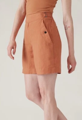 Льняные шорты Athleta Voyager размер 6 Sunbaked Cake (красные) - Изображение 1 из 4