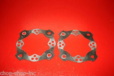 04 2004 ARCTIC CAT DVX400 DVX 400 FRONT BRAKE ROTORS DISCS SHIELDS - Image 1 of 2