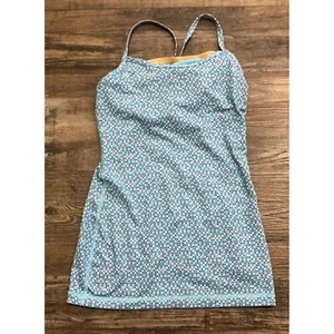 Ivivia by Lululemon Youth Girls Youth Size 10 Blue with Built in Bra - Picture 1 of 5