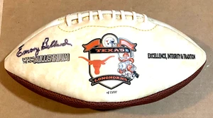 Emory Bellard Signed Auto UT Enter The Millennium Commemorative Football Texas - Picture 1 of 4