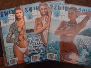 Kate Upton Sports Illustrated 2017 Swimsuit Cover Newsstand Edition Complete Set - Picture 1 of 1