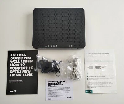 Sagemcom Optus NBN  Black Gateway F@st 3864AC NBN Wireless Modem Router Used - image 1 of 4