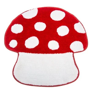 Tappeto bagno rosso antiscivolo a forma di fungo Sass&Belle tappeto casa bambini bambini - Foto 1 di 1