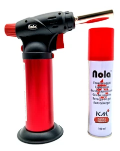 Flambierer inkl. Gas Bunsenbrenner SturmFlamme Gasbrenner Crème Brûlée Feuerzeug - Bild 1 von 5